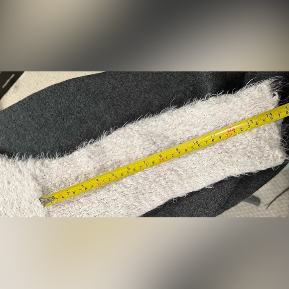 Dreamers Cream Open Cardigan Sweater - Picture 10 of 11